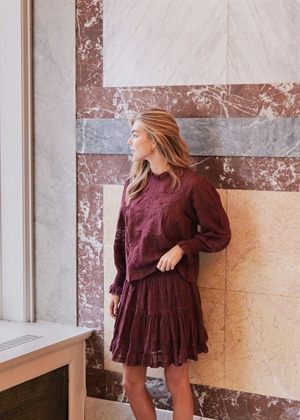 Callia s voile skirt Burgundy Neo Noir 